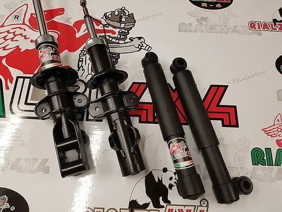 Kit completo ammortizzatori panda 2wd serie 141 da 1980 a 2003