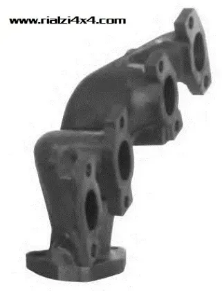 Collettore scarico panda 4x4 dal 1988 al 1993