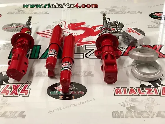 Kit completo ammortizzatori da 2 cm panda 2wd prima serie da 1980 a 2003