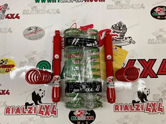 Kit rialzo 5 cm per impianti a metano/gpl panda 4x4 prima serie da 1980 a 2003