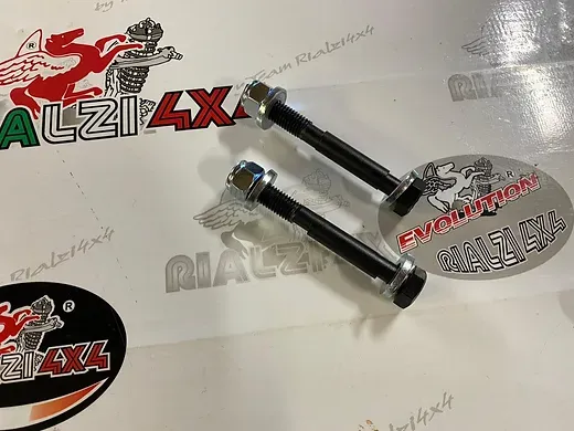 Coppia bulloni eccentrici per campanatura fuselli montanti panda 4x4 141