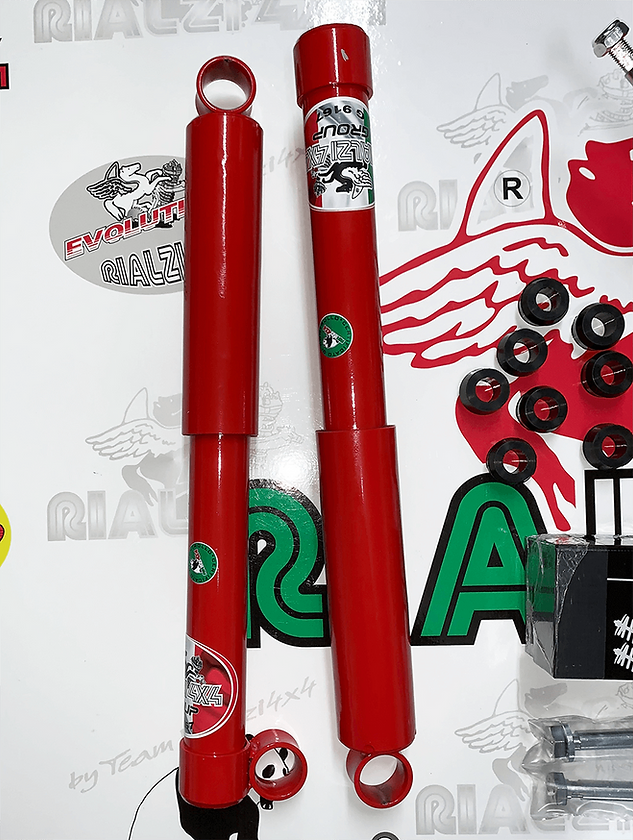 kit ammortizzatori da 3 cm H2/R Panda prima serie - immagine 3