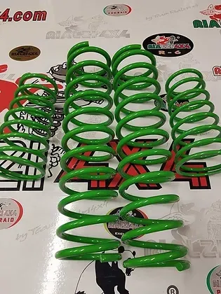 Kit 4 molle panda 4x4 prima serie da 1980 a 2003 rialzate 4 cm