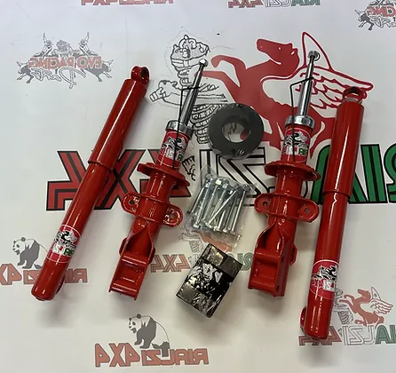 Kit completo ammortizzatori da 3 cm panda 4x4 prima serie da 1980 a 2003 / SPESSORI ANTERIORI S