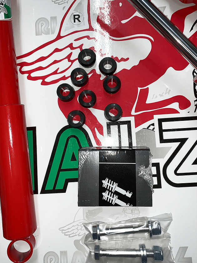 kit ammortizzatori da 3 cm H2/R Panda prima serie - immagine 2