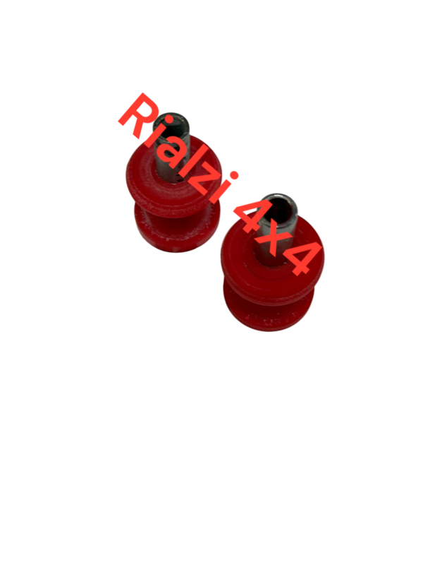 Kit 2 gommini boccole bracci anteriori panda 4x4 e 2wd prima serie da 1980 a 2003